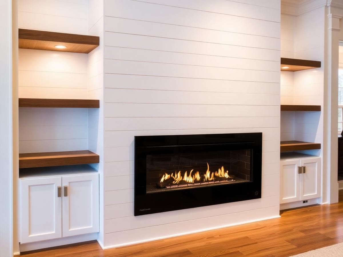 Shiplap Accent Walls